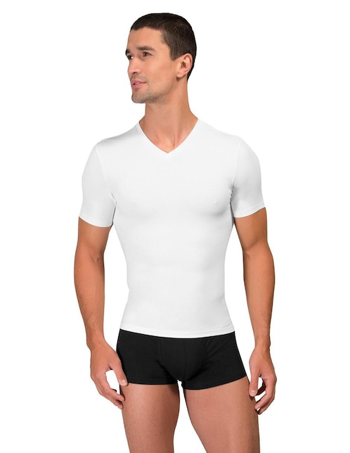 Camiseta cuello V para hombre