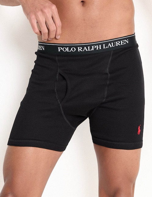 Set bóxer brief Polo Ralph Lauren de algodón para hombre 3 piezas
