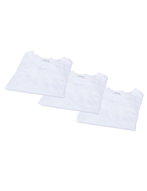Camiseta Polo Ralph Lauren cuello V blanca