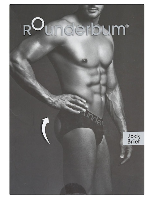 Suspensorio Rounderbum de algodón para hombre