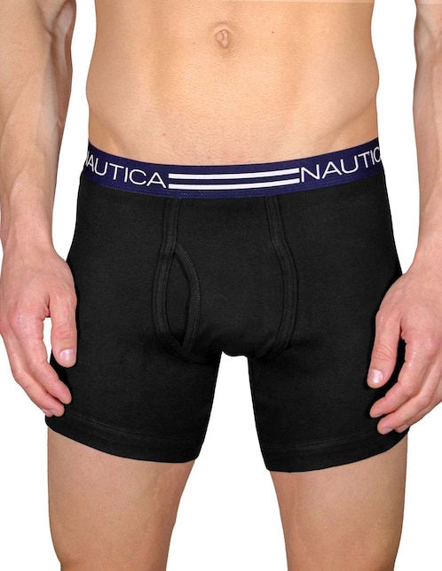 Set bóxer Nautica de algodón para hombre 3 piezas