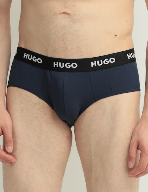 Set trusa HUGO de algodón para hombre 3 piezas