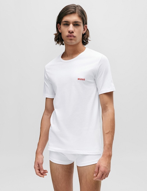 Set camiseta HUGO cuello redondo para hombre
