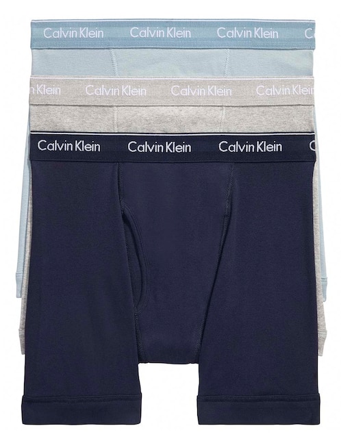 Set bóxer brief Calvin Klein de algodón para hombre 3 piezas