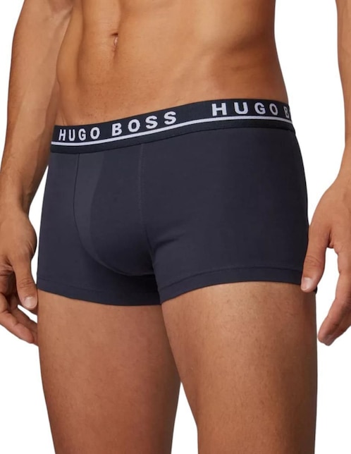 Set bóxer trunk HUGO BOSS de algodón para hombre 3 piezas