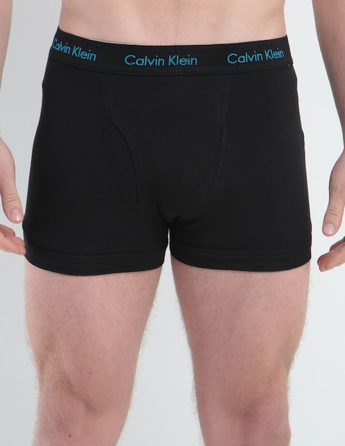 Set bóxer trunk Calvin Klein de algodón para hombre 3 piezas