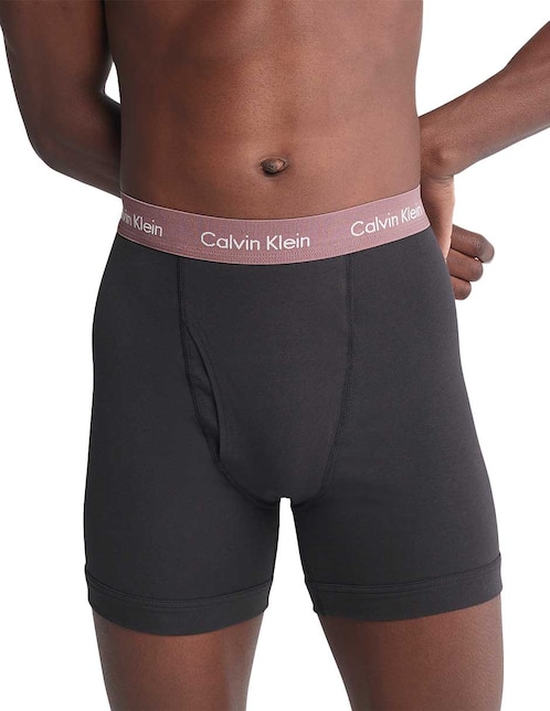 Set bóxer brief Calvin Klein de algodón para hombre 3 piezas