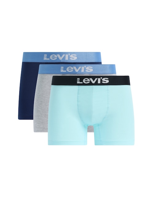 Set bóxer trunk de algodón para hombre 3 piezas 1