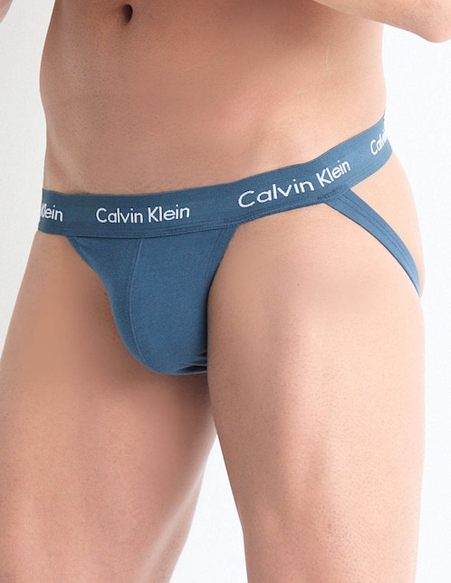 Set suspensorio Calvin Klein de algodón para hombre 3 piezas