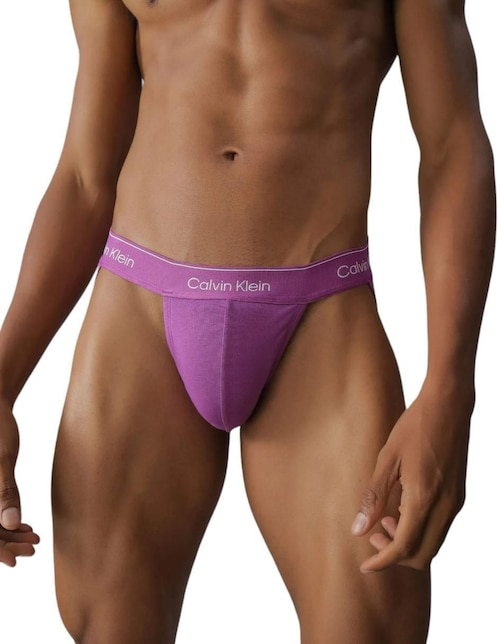 Set suspensorio Calvin Klein de algodón para hombre 3 piezas