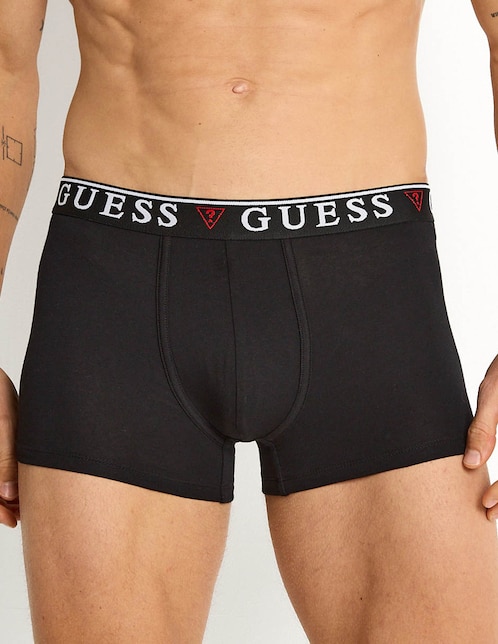 Set bóxer trunk Guess de algodón para hombre 3 piezas