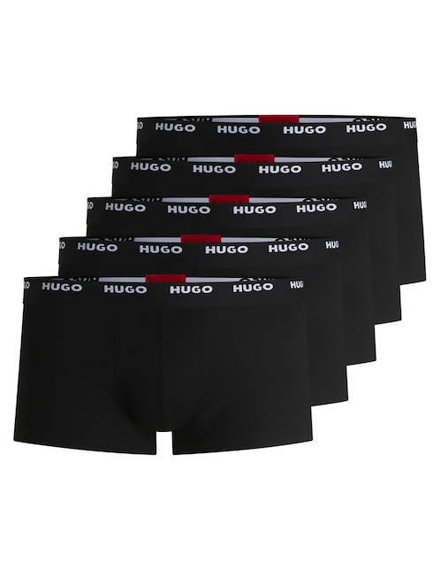 Bóxer HUGO de algodón para hombre 5 piezas