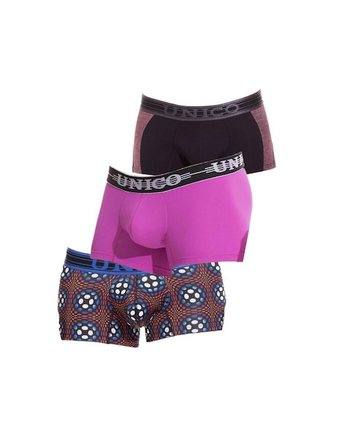 Set bóxer Mundo Unico para hombre 3 piezas
