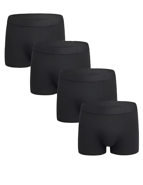 Bóxer de algodón para hombre 4 piezas 1