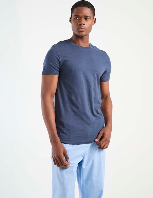 Set camiseta calvin klein cuello redondo para hombre