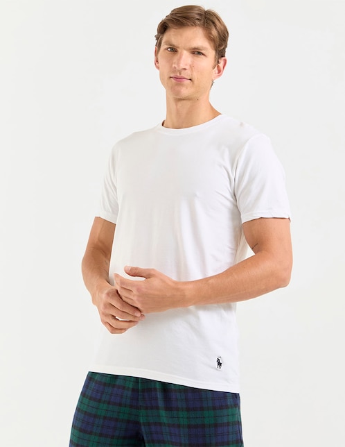 Set camiseta Polo Ralph Lauren cuello redondo para hombre 3 piezas