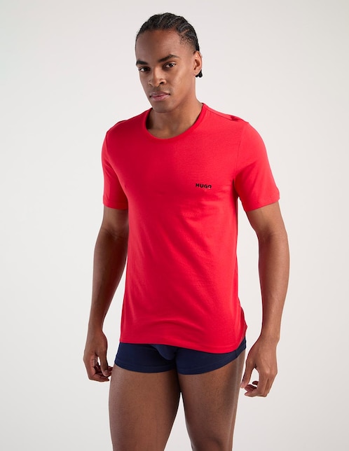 Set camiseta Hugo cuello redondo para hombre