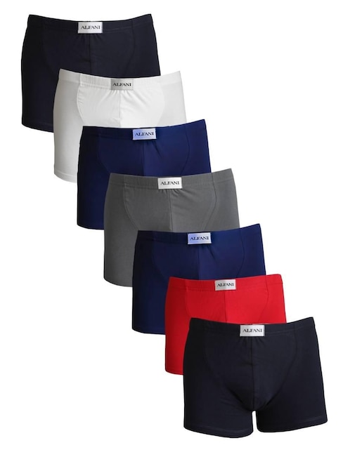 Set bóxer Brief Alfani de algodón para hombre 7 piezas