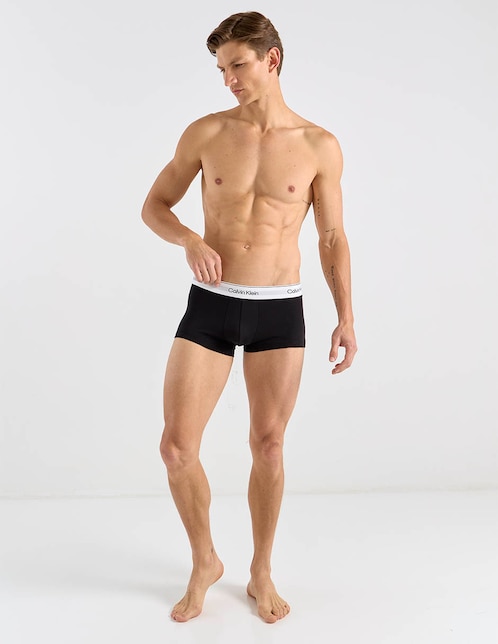 Bóxer trunk Calvin Klein de algodón para hombre 3 piezas