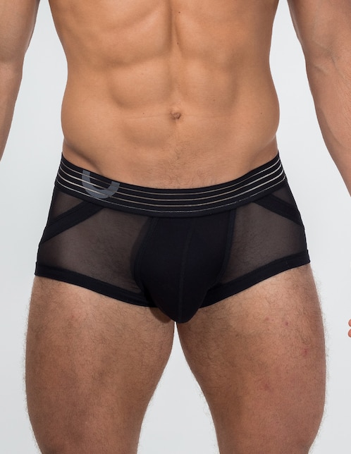 BOXER BRIEF ROUNDERBUM RB12, CH, NEGRO