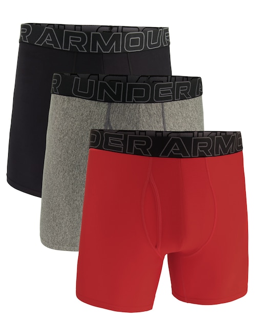 Set bóxer brief Under Armour para hombre 3 piezas