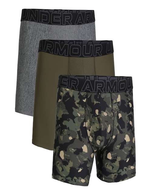 Set bóxer brief Under Armour para hombre 3 piezas