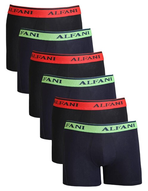 Bóxer brief de algodón para hombre 6 piezas 1