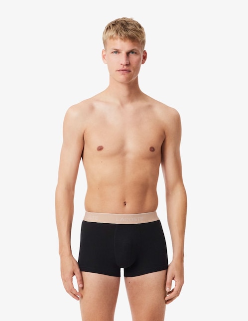Set bóxer trunk de algodón para hombre 3 piezas 1