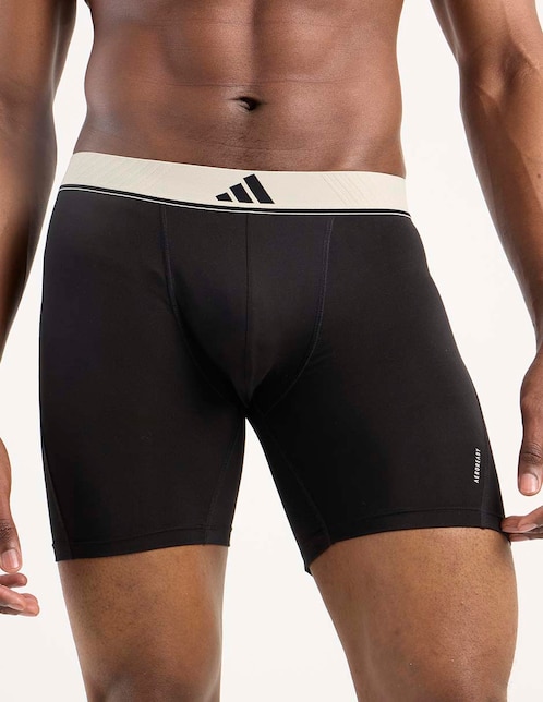 Set bóxer brief Adidas de algodón para hombre 3 piezas