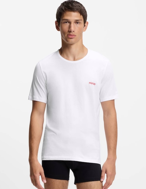Set camiseta Hugo cuello redondo para hombre