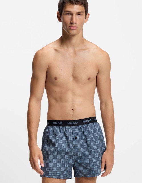 Bóxer Hugo de algodón para hombre 3 piezas