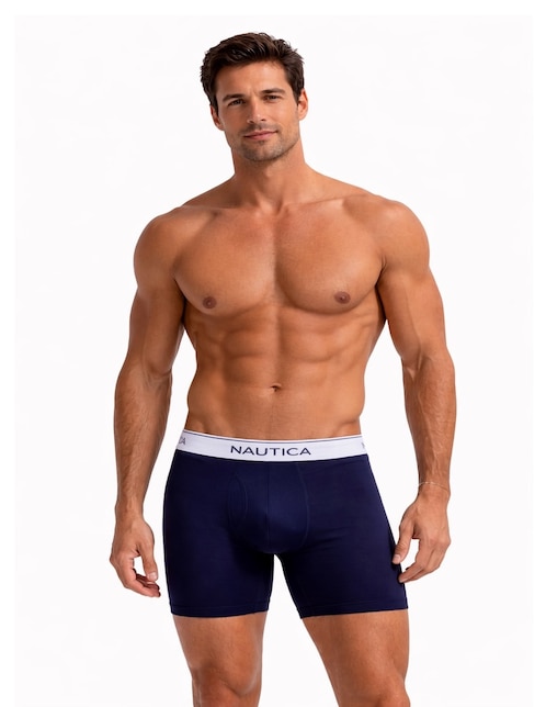 Set bóxer brief Nautica para hombre 4 piezas