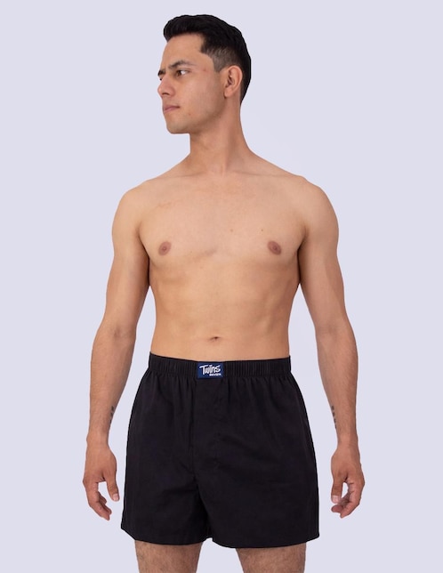 Set bóxer Twins de algodón para hombre 3 piezas