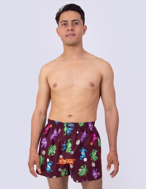Set bóxer Twins de algodón para hombre 3 piezas