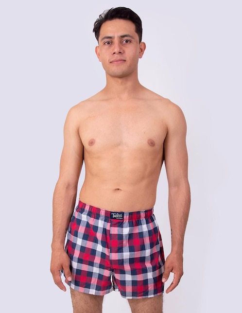 Set bóxer Twins de algodón para hombre 3 piezas