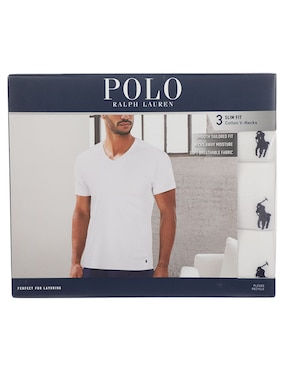 Set camiseta Polo Ralph Lauren cuello V para hombre