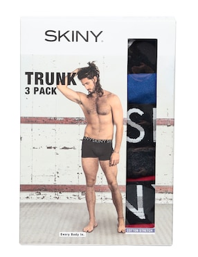 Set bóxer trunk Skiny para hombre 3 piezas