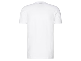 Set de playeras HUGO corte slim fit cuello V blanca