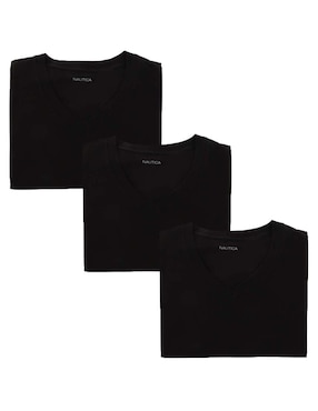 Set camiseta Nautica cuello redondo para hombre