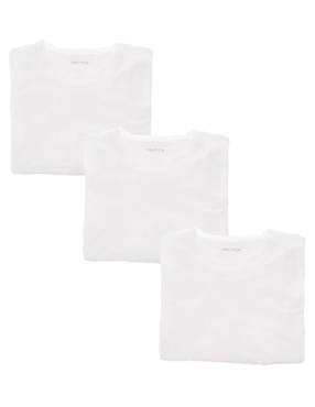 Set camiseta Nautica cuello redondo para hombre