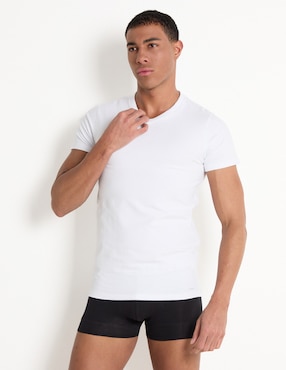 Set camiseta Skiny cuello V para hombre