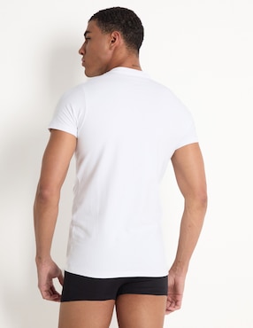 Set camiseta Skiny cuello V para hombre