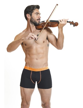 Set bóxer trunk Black Secret de algodón para hombre 6 piezas