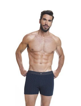 Set bóxer trunk Black Secret de algodón para hombre 6 piezas