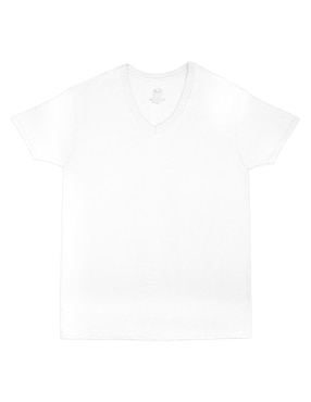 Camiseta Fruit Of The Loom cuello V para hombre