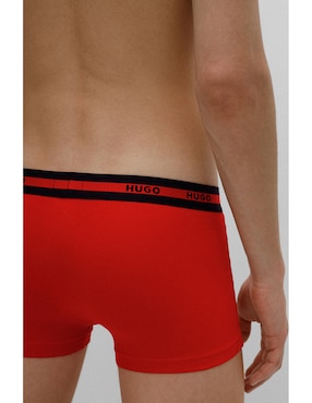 Set bóxer brief HUGO de algodón para hombre 2 piezas