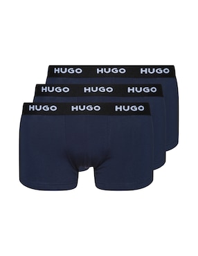 Set bóxer trunk hugo de algodón para hombre 3 piezas
