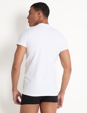 Set camiseta Skiny cuello V para hombre