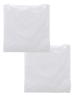 Set camiseta Skiny cuello V para hombre