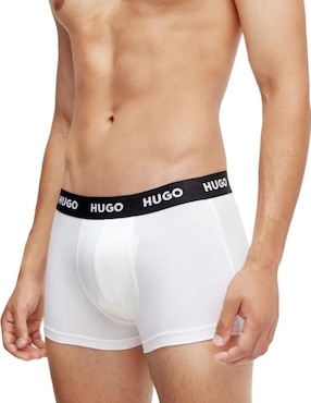 Set Bóxer Trunk HUGO BOSS De Algodón Para Hombre 3 Piezas